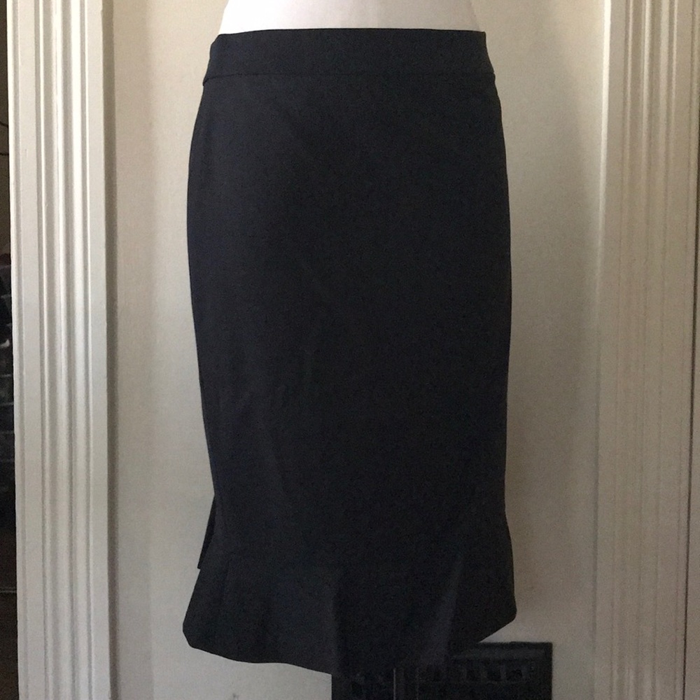 Black pencil skirt